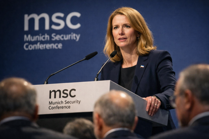 Kaja Kallas kontert US-Kritik in München 2026 | GNewsX