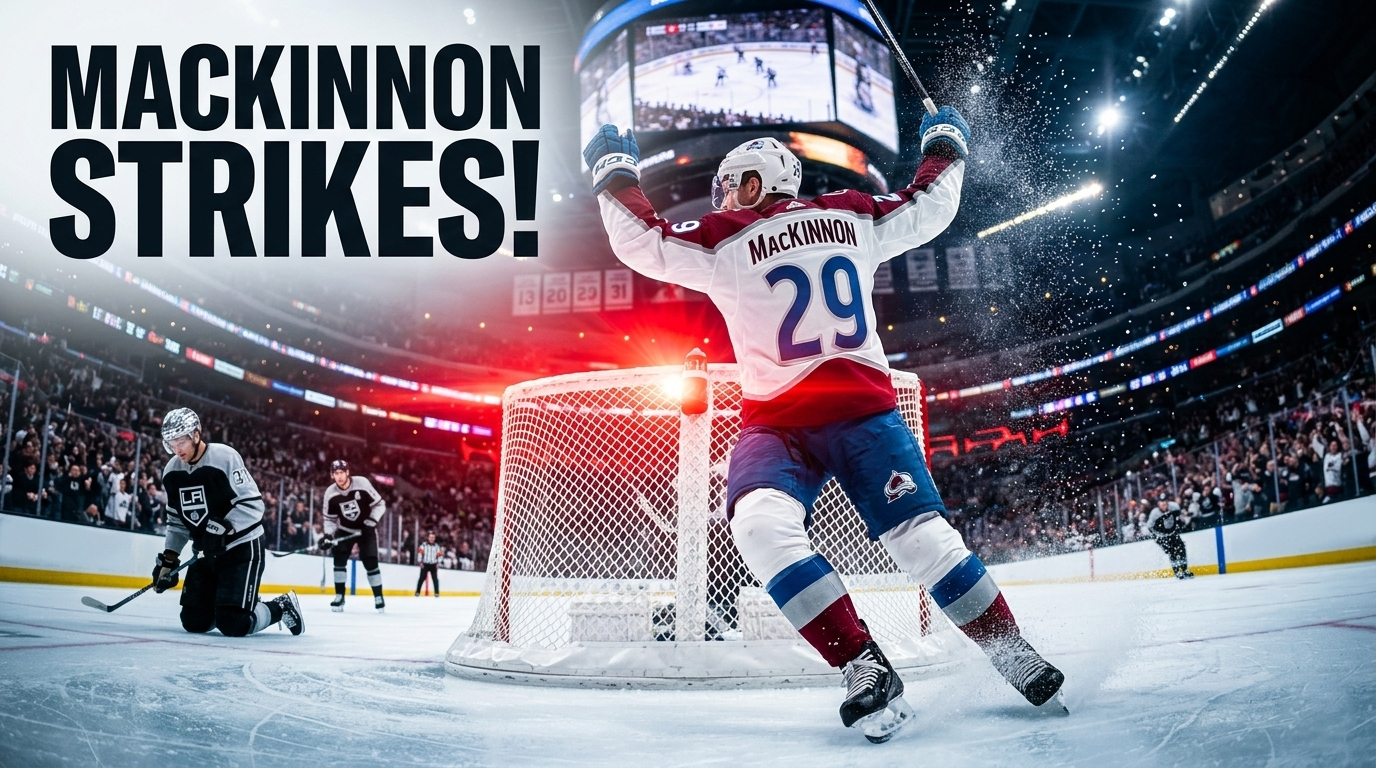 Avalanche Make History: First NHL Team to 40 Wins in 2026 | GNewsX